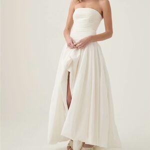 Aje Violette Bubble Hem Dress NWT